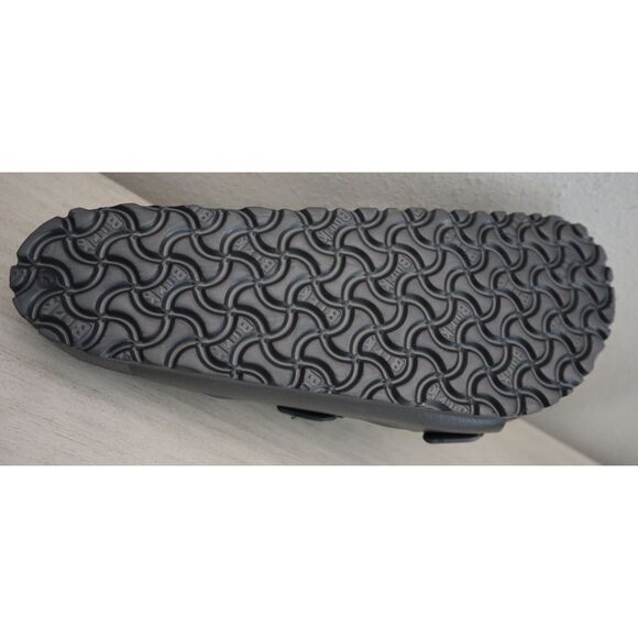 Birkenstock Men's Sz 43 US 10 Anthracite Gray Arizona Essentials EVA Sandals - Picture 5 of 12